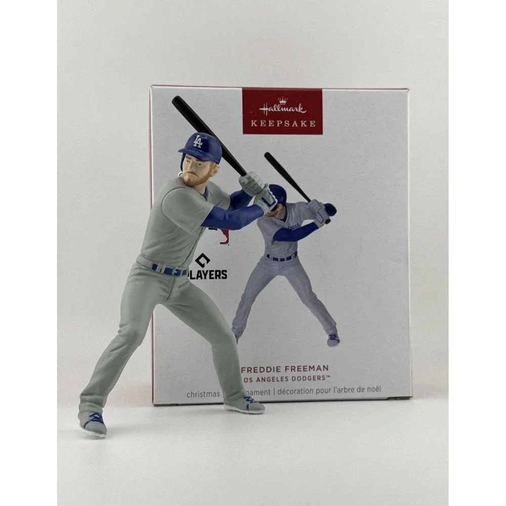 Freddie Freeman Los Angeles Dodgers 2025 Hallmark Keepsake Christmas Ornament